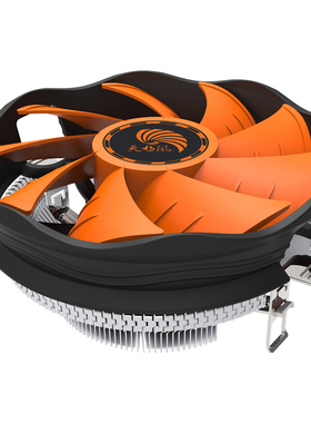 天极风冰蝶 AMD CPU风扇INTEL775 1155 通用CPU散热器 多平台风扇