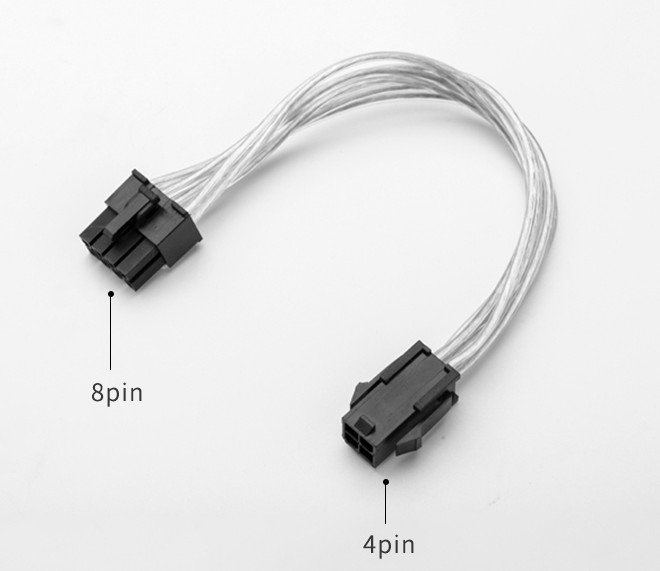 CPU供电转接4pin8p电源转换线