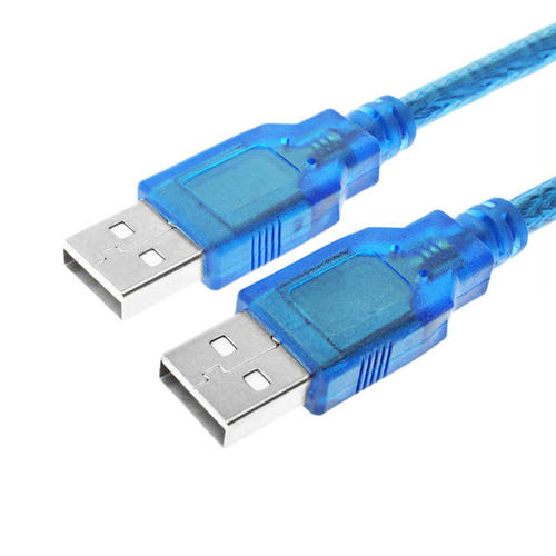 电脑USB对拷线 双头USB接口数据线 usb2.0公对公数据线0.3米1.5米