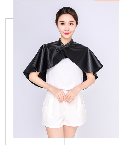 美发工具染发披肩理发店专用围脖烫发廊焗油围布家用烫染造型披肩