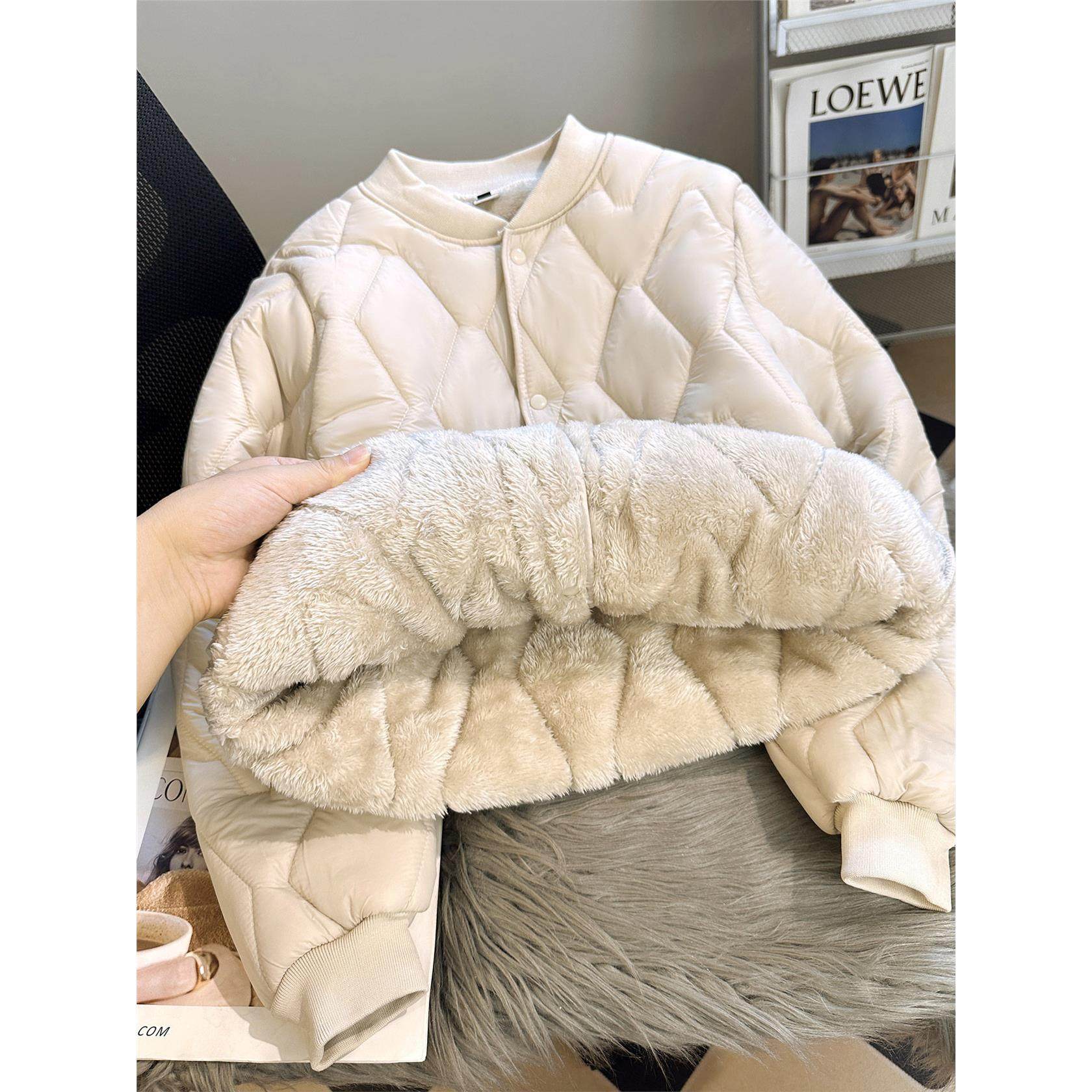 防寒零下20度棉衣女加绒加厚办公室防寒保暖内胆棉服居家外套冬季,个性定制/设计服务/DIY,棉服工装,淘宝优惠券,粉丝福利购,淘宝优惠卷