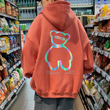 藕粉色