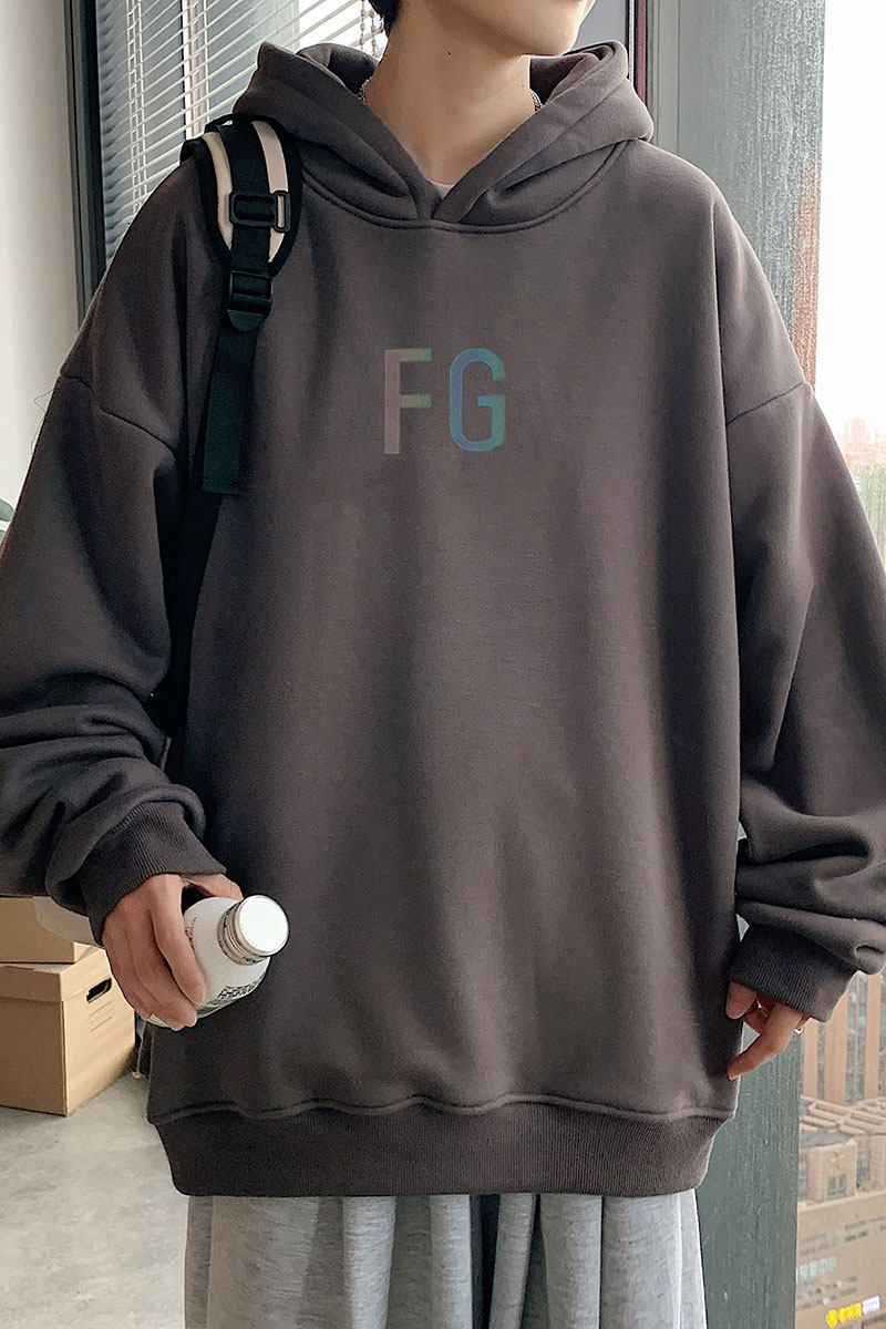21秋季新款港风反光FG宽松大码OVERSIZE高街休闲连帽卫衣P35-控48,男装卫衣,星座508（原C305）