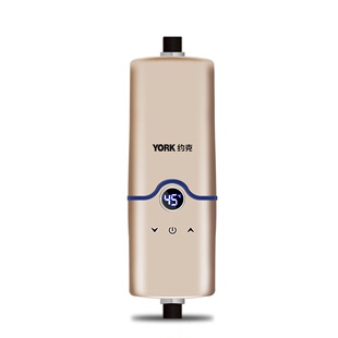 小型厨宝速热厨房热水宝免储水过水热水器5500W YORK约克C2即热式