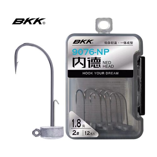 BKK路亚内德铅头钩加强不倒翁NED