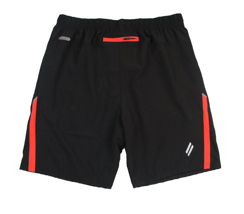 好看!运动薄款多拉链口袋运动梭织短裤!微弹宽松男跑步健身中裤