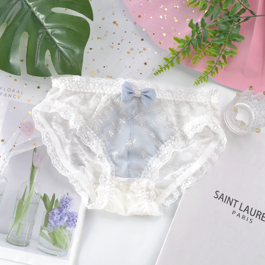 新款内裤女柔软亲肤甜美网纱