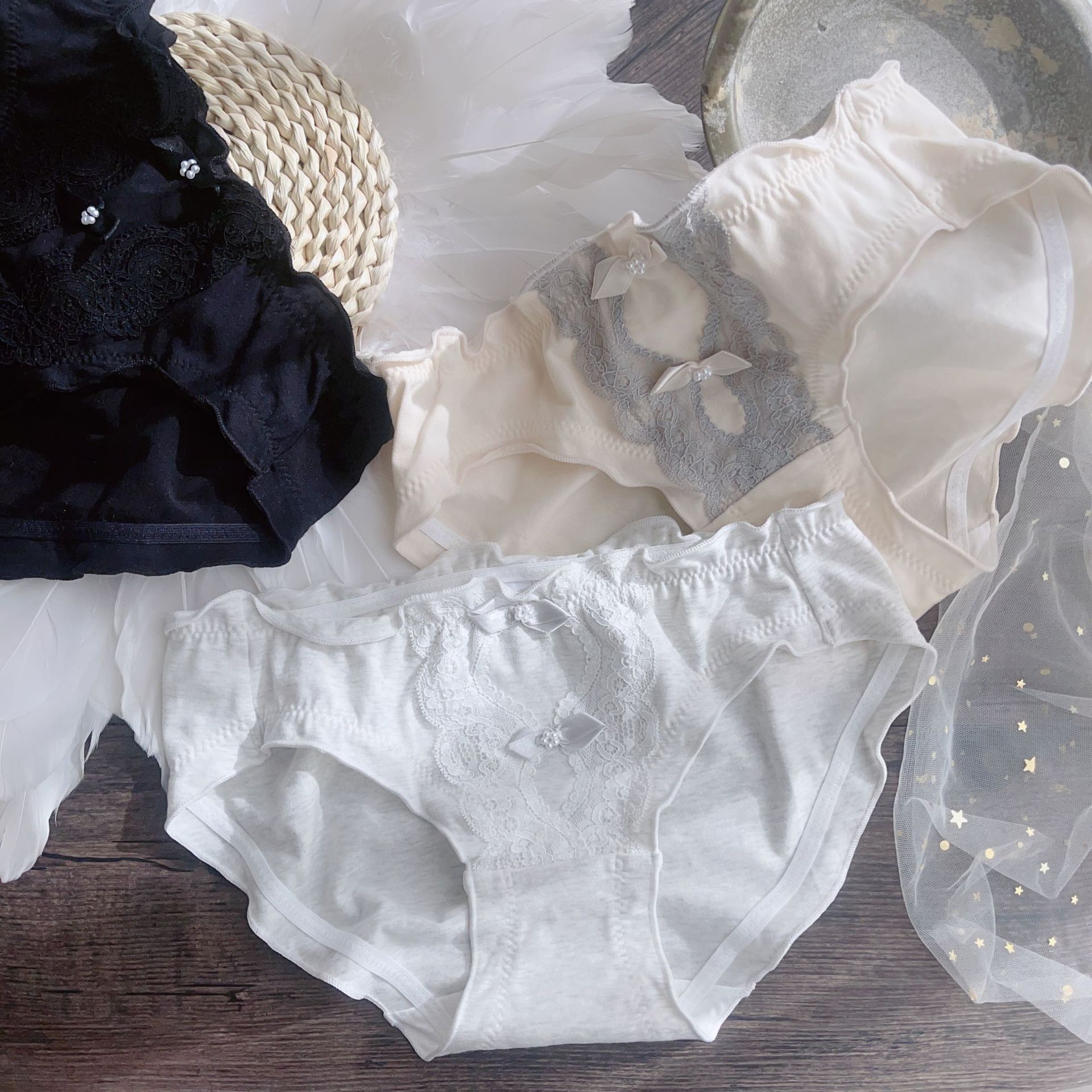 新款内裤女柔软亲肤甜美棉质
