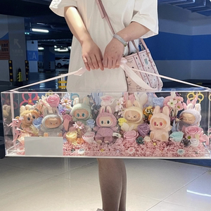 520表白礼物永生花拉布布花园