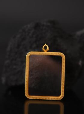 特卖纯铜十字金刚杵小唐卡嘎乌盒吊坠尼泊尔挂件