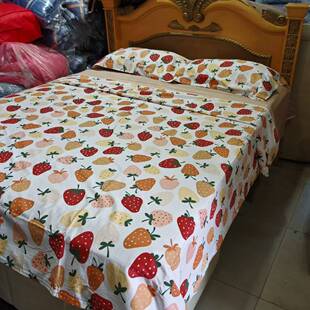 230cm 200 处理全棉斜纹印花四件套 清仓特价