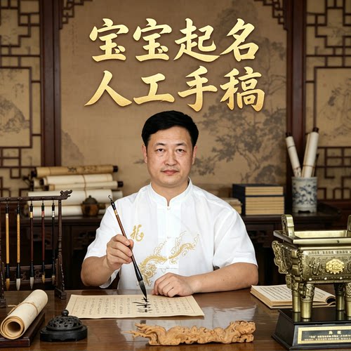 手工起名字宝宝取名新生儿起名成人更名门店起名品牌商标注册取名