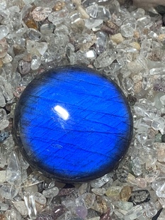 拉长石吊坠圆20灰月光印度黑体深蓝色精品各种形状马眼水滴椭圆方