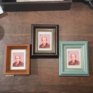 100元人民币相框佰元大钞展示相框diy相框增运多金画框摆台钱币画