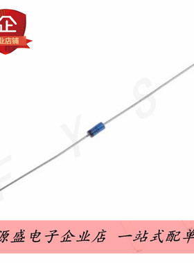 BAT43检波二极管 BAT43肖特基小信号开关二极管直插DO-35蓝色10只