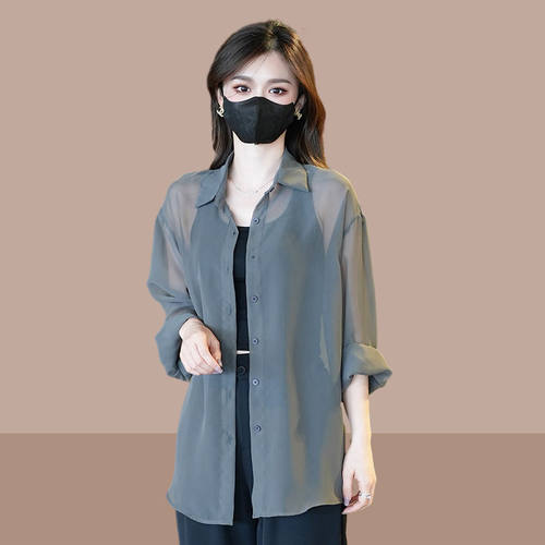 外穿长袖薄款洋气质感宽松潮