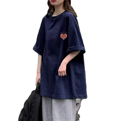 纯棉短袖t恤女潮牌洋气上衣