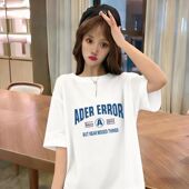 T恤女装 2026年夏季 宽松印花美式 百搭短袖 新款 ins潮牌简约体恤半袖
