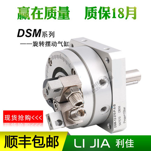摆动气缸DSR/DSM-10-12-16-25-32-90-180-240-270-P-CC-A-B