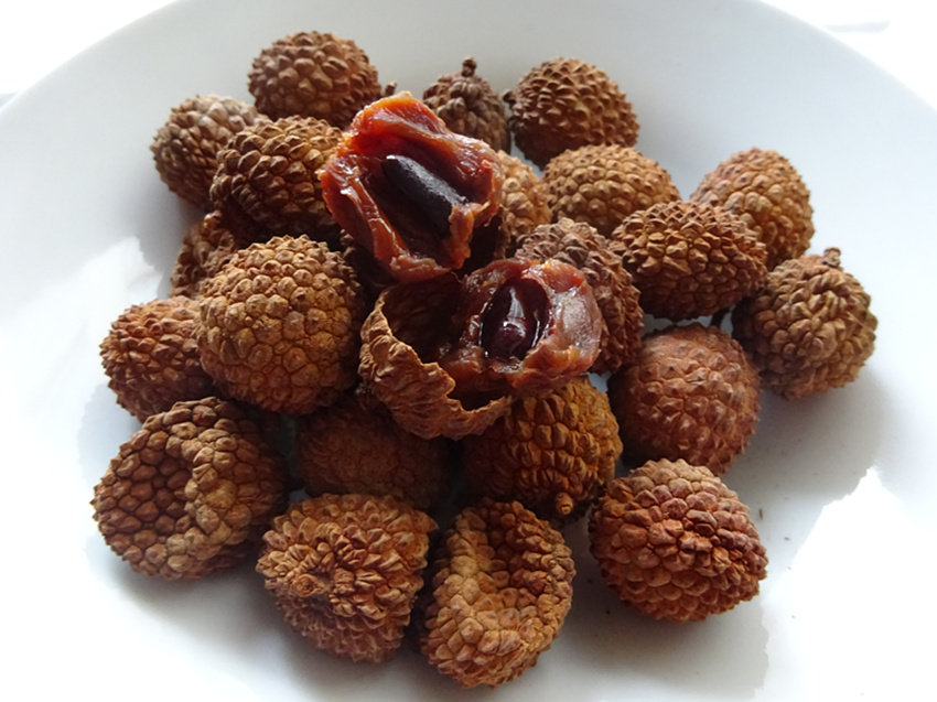 广西灵山特产南北干货农家自晒香荔荔枝干新鲜零食核小肉多500克