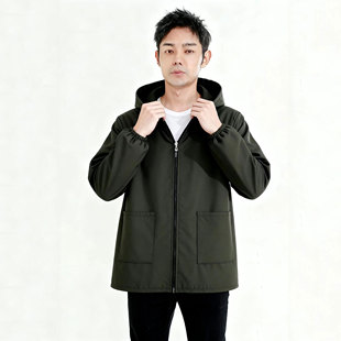 秋冬加绒加厚短款罩衣防水防油耐脏工作服男女干活外套衣厨房围裙