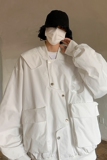 W158P85控118港风个性刺绣春装冲锋衣夹克工装宽松潮流男女，男装夹克，电商B205