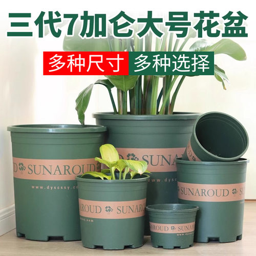 种菜种花加厚高档加仑盆花盆