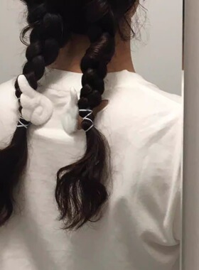 天使丘比特可爱毛茸茸立体翅膀镂空设计感刺绣长袖卫衣体恤上衣