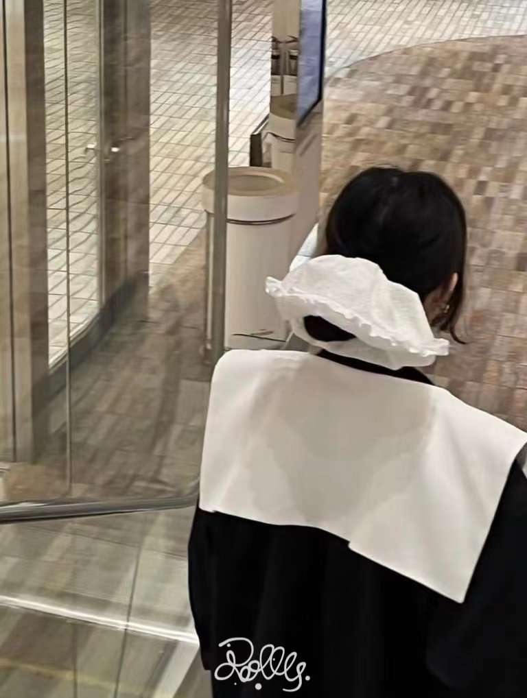 「rolly rolly」2023新品狠狠可爱住蕾丝刺绣花边少女感头花发圈