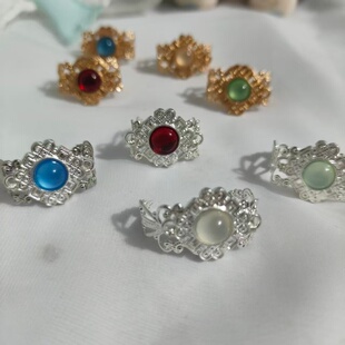 BJD娃娃三分六分娃娃棉花娃娃古风发冠头饰古装头冠束发饰品拍照