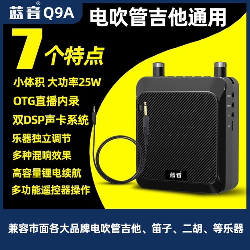 乐器专用便携电吹管声卡小音箱
