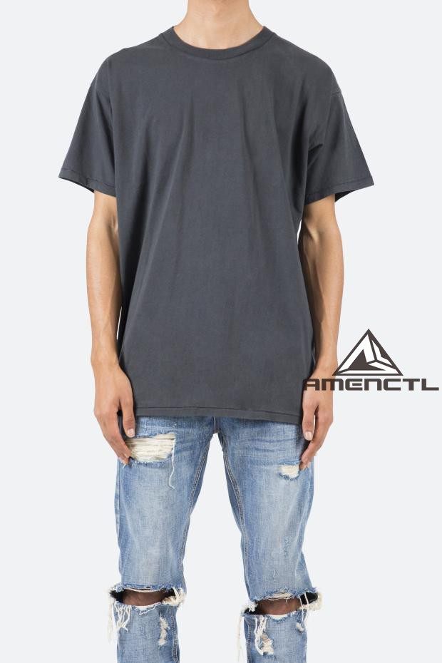 mnml做旧短袖高街青少年T恤