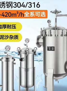 彤满调304不锈钢袋式过滤器