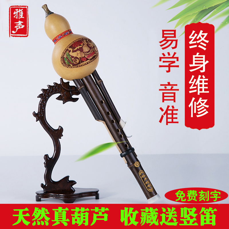 云南葫芦丝c调降b调乐器初学者入门零基础中小学生专业成人g/f调