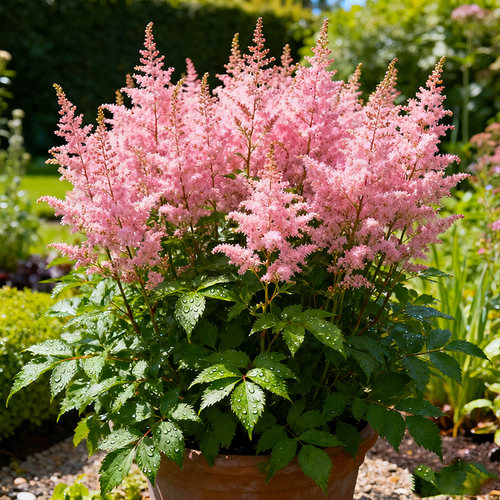 落新妇花苗盆栽带花耐寒耐冻