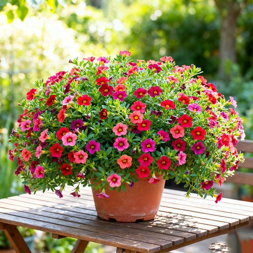 【大苗】百万小玲花苗盆栽带花苞矮牵牛阳台庭院宿根舞春花四季开