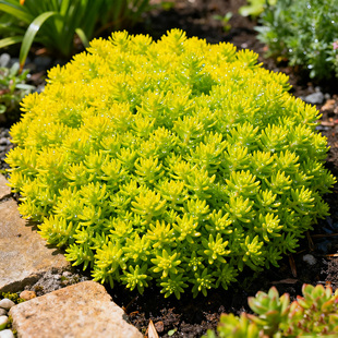 黄金佛甲草盆栽花苗垂吊绿植阳台庭院地被花卉好养耐寒热四季草皮