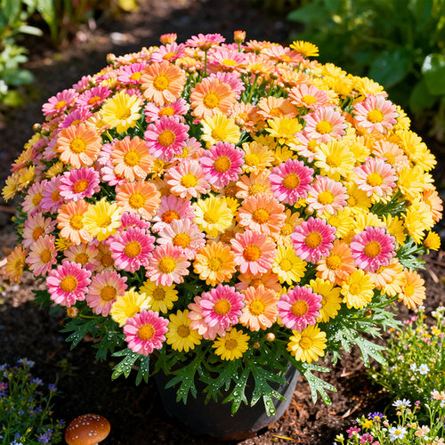 玛格丽特盆栽带花花苗花卉盆栽植物蜜糖室内花好养多年生且花期长