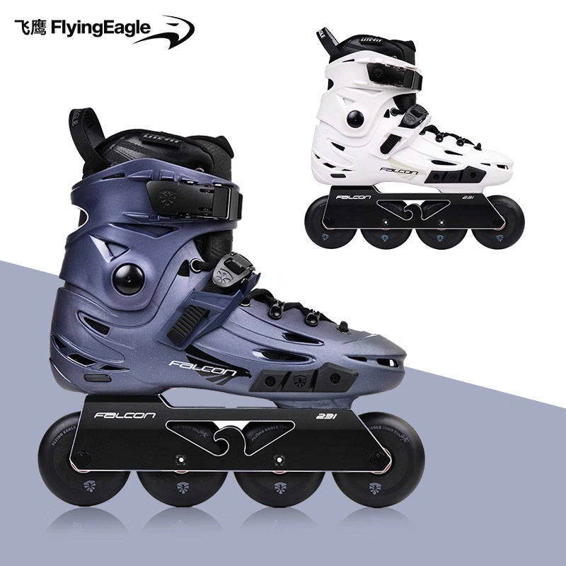 飞鹰轮滑鞋F6S PRO花式溜冰鞋成人男女平花刹车休闲专业轮滑鞋