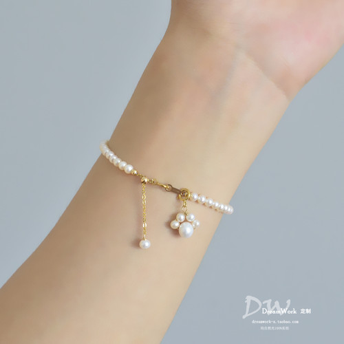 猫爪小吊坠14k包金女友闺蜜