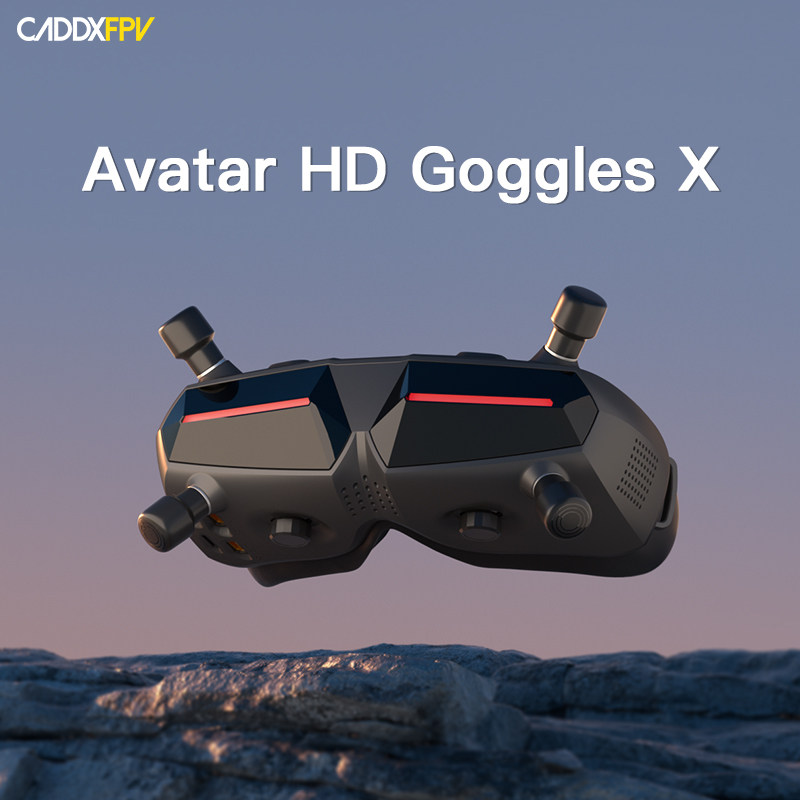 Walksnail 阿凡达HD Goggles X 可更换接收便携FPV穿越机高清眼镜