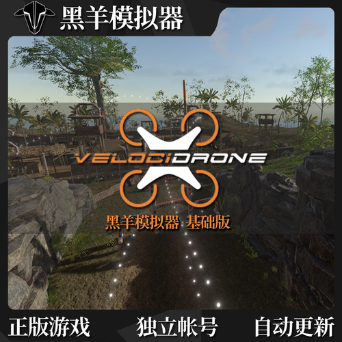 黑羊模拟器 velocidrone 穿越机模拟器 无人机模拟器许可证