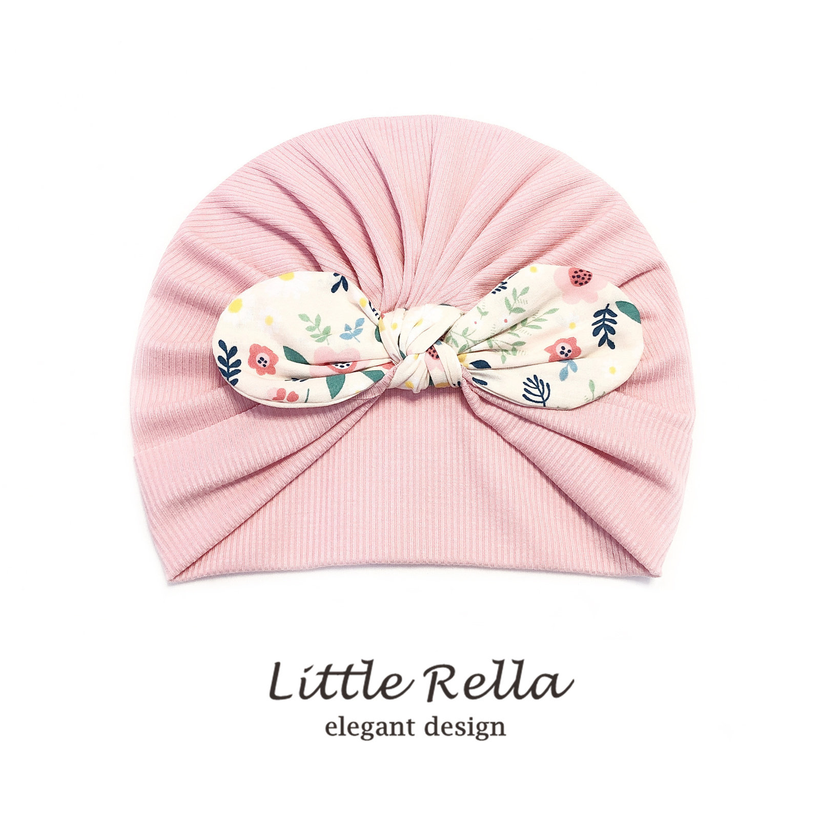 ins风女宝宝柔软无骨胎帽