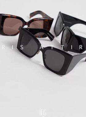 金属标大框板材镜腿简约遮阳太阳