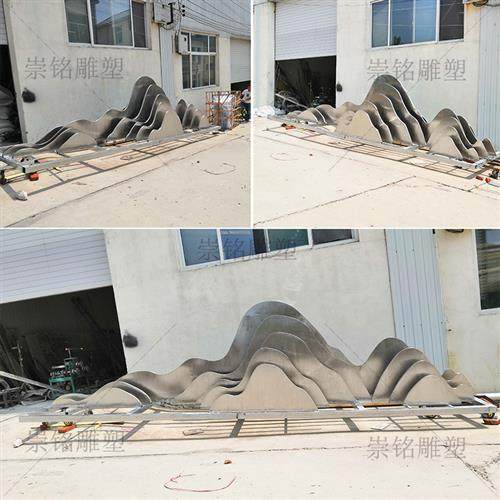 定制不锈钢假山切片石头雕塑品镜面景观金属铁艺抽象创意装置摆件,商业/办公家具,雕塑,淘宝优惠券,粉丝福利购,淘宝优惠卷