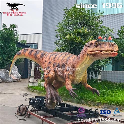 年老店恐龙工厂制作仿角鼻龙仿真动物恐龙模型商场展览