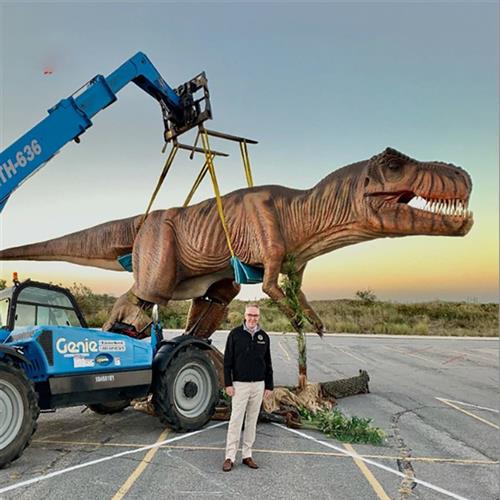 仿真恐龙模型大型霸王龙雕塑商场展览户外摆件游乐园恐龙可租售