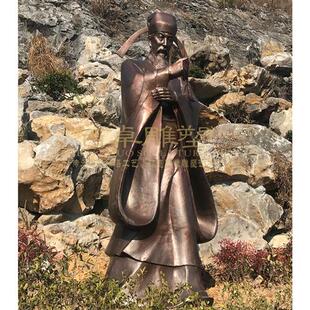 玻璃钢仿铜雕塑铸铜人物雕像户外民俗农耕文化小品大型商业街摆件