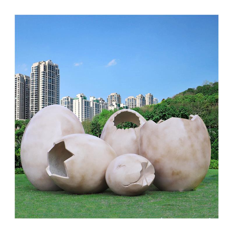 仿真恐龙雕塑霸王龙蛋壳座椅模型