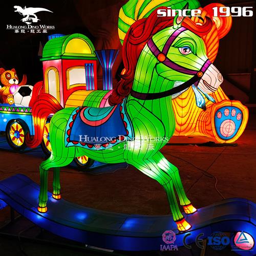 亲子儿童主题灯会圣诞节夜游彩灯自贡华龙工厂纯手工制作